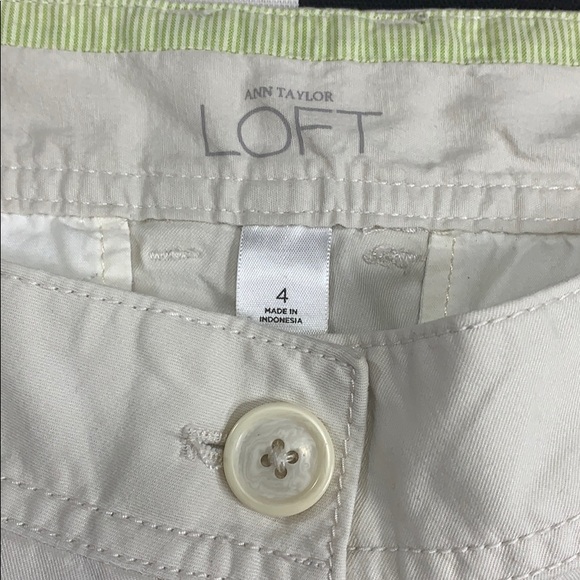 💥2 for $15🎉 Loft chinos. Super cute! 🎉 - Picture 3 of 6